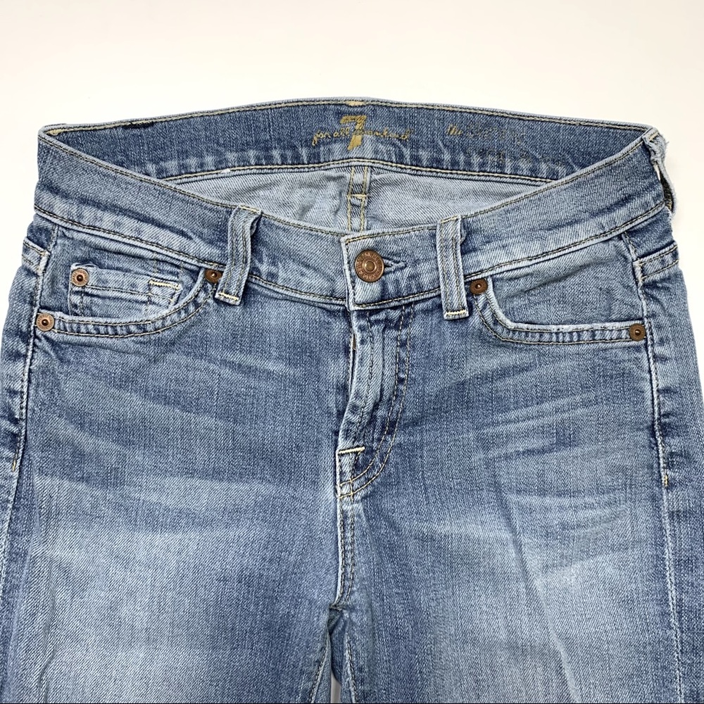 7 for all mankind the skinny crop & roll - Picture 4 of 6